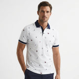 Norev | Męska koszulka polo ze wzorem stylowy design i letni komfort