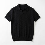 Norev Arthur męska koszulka polo z dzianiny w romby – stylizacja 4