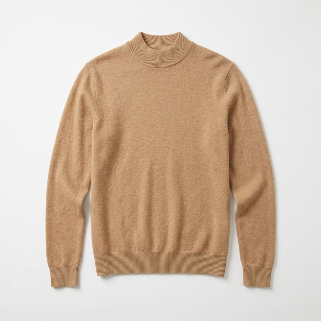 Norev Benoît męski sweter z półgolfem slim fit – stylizacja 4