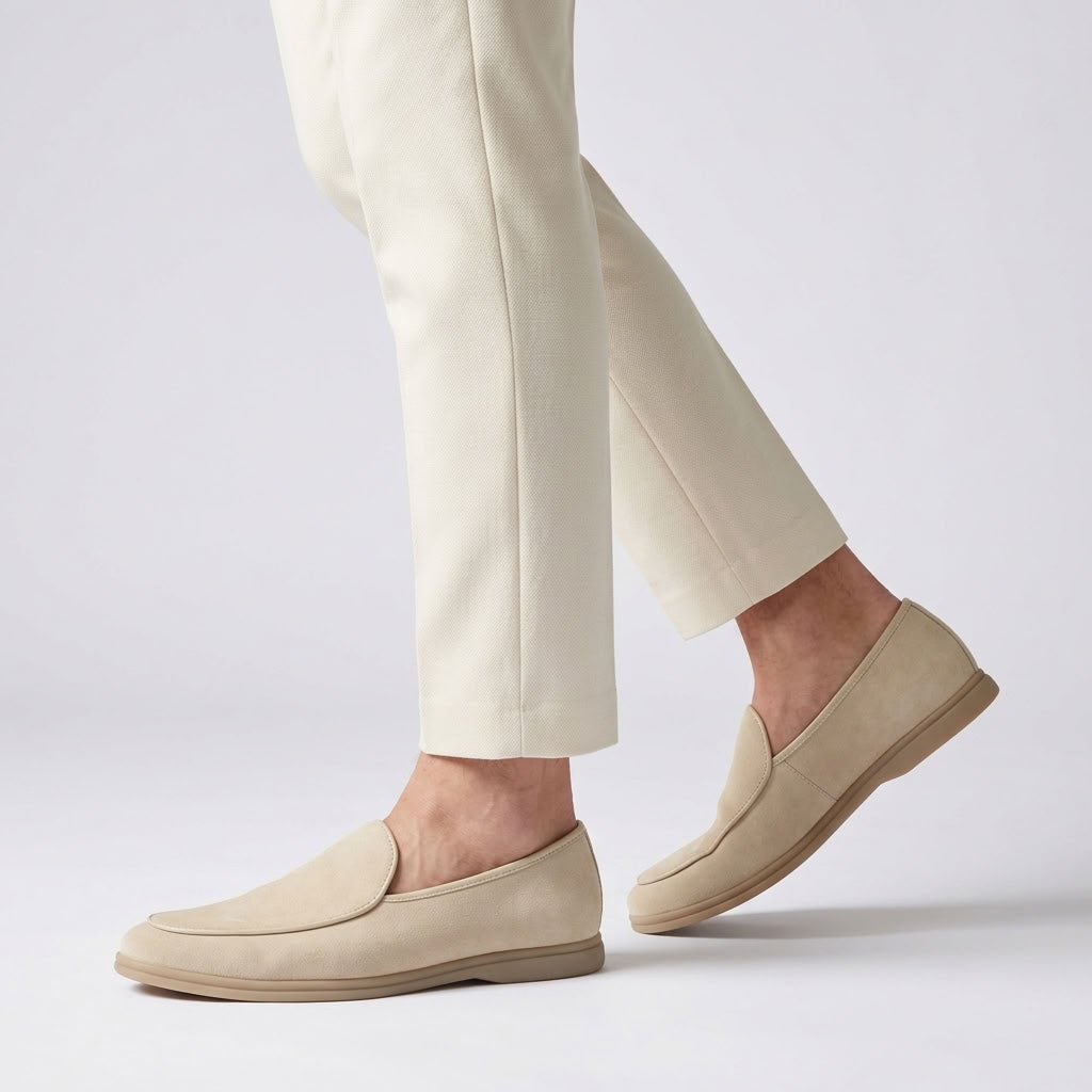 Norev Côme smukłe męskie loafersy z fartuszkiem – stylizacja 2