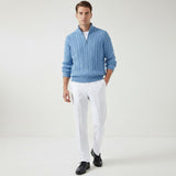Norev | Wiosenny komplet Riviera sweter i spodnie
