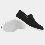 Norev | Mokasyny z kontrastową podeszwą smart casual
