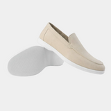 Norev | Mokasyny z kontrastową podeszwą smart casual