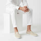 Norev | Mokasyny z kontrastową podeszwą smart casual