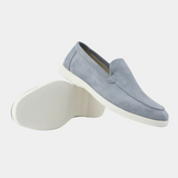 Norev | Mokasyny z kontrastową podeszwą smart casual