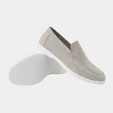 Norev | Mokasyny z kontrastową podeszwą smart casual
