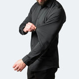 Norev | Męska koszula elastyczna slim fit komfort i elegancja na co dzień