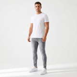 Norev | Męskie jeansy skinny fit dopasowane i elastyczne