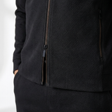 Norev | Męski elegancki komplet dresowy ze stójką i zamkiem premium
