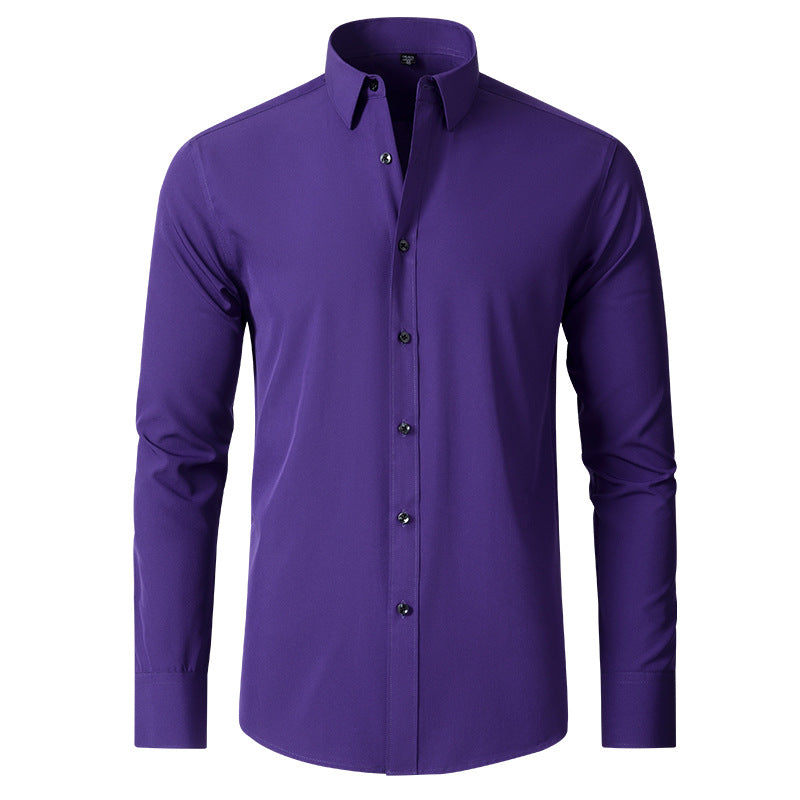 Norev | Męska koszula elastyczna slim fit komfort i elegancja na co dzień