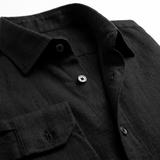 Norev | Premium lniana koszula letnia z długim rękawem smart casual styl
