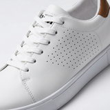 Norev | Perforowane skórzane sneakersy męskie elegancja i codzienna wygoda