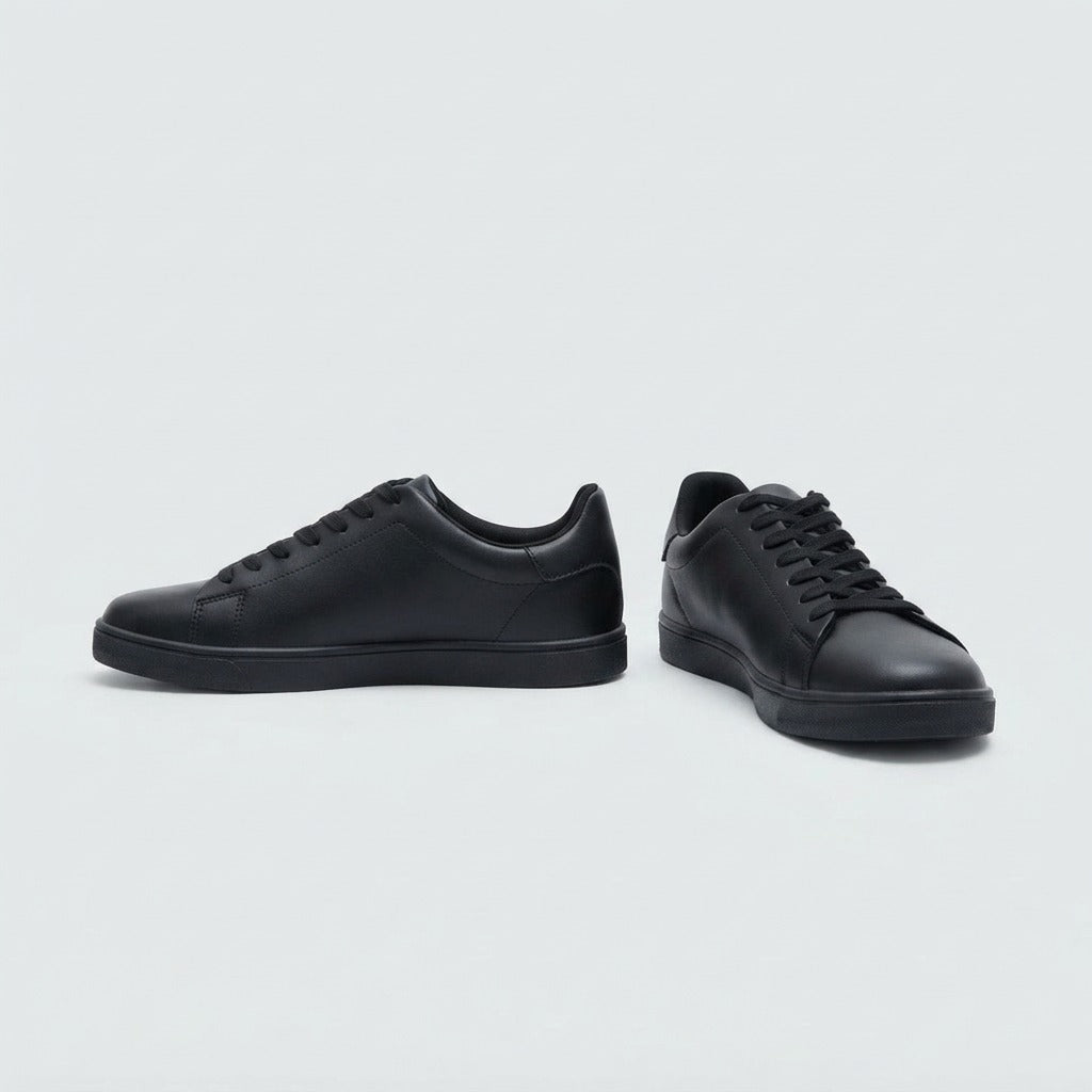 Norev Lucien casualowe sneakersy męskie – kolor Czarny