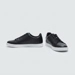 Norev Lucien casualowe sneakersy męskie – kolor Czarny + Biały