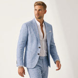 Norev | Męski garnitur slim fit premium elegancja i nowoczesny styl