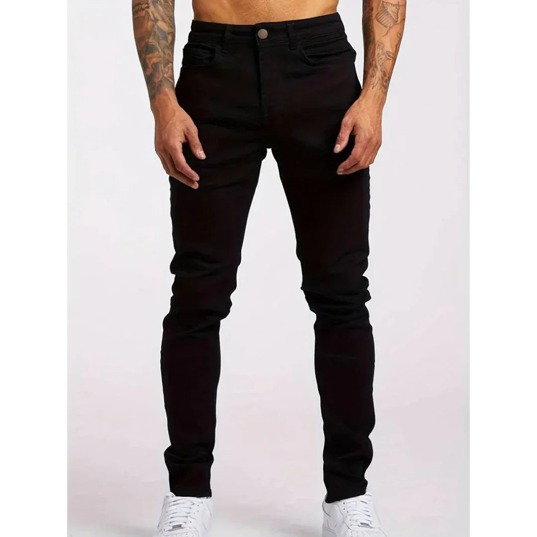 Norev | Męskie jeansy slim fit nowoczesny styl i komfort każdego dnia