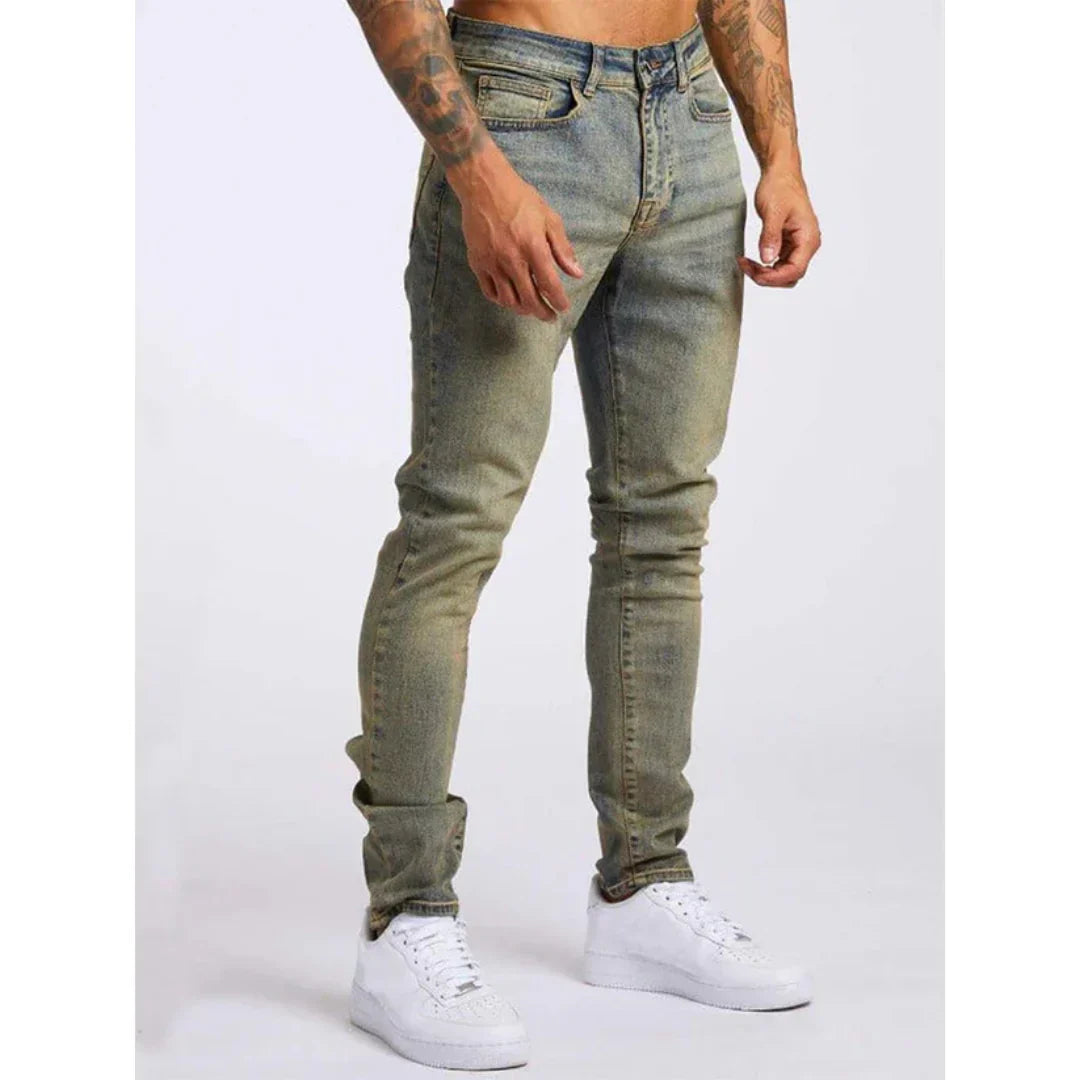 Norev | Męskie jeansy slim fit nowoczesny styl i komfort każdego dnia