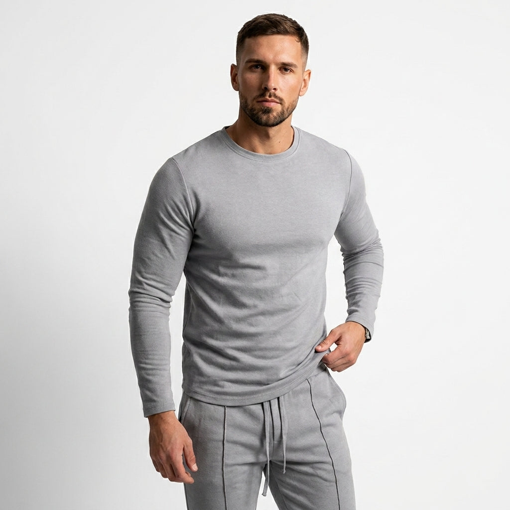 Norev | Męski zestaw smart casual slim fit nowoczesny komfort i elegancki styl