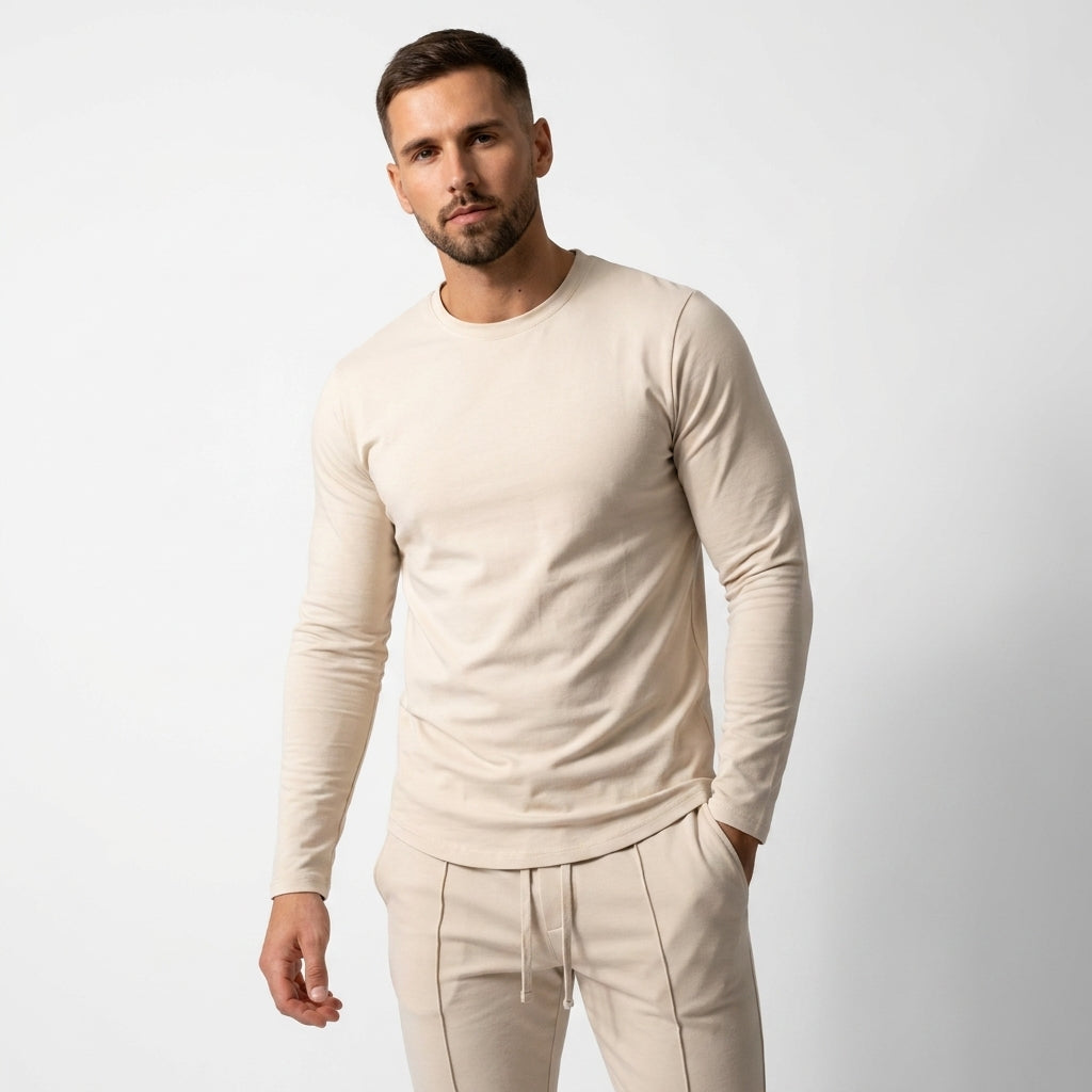 Norev | Męski zestaw smart casual slim fit nowoczesny komfort i elegancki styl